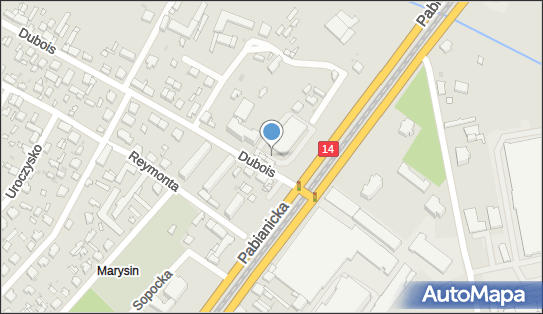 Paczkomat InPost LOD329M, Stanisława Dubois 5, Łódź 93-491