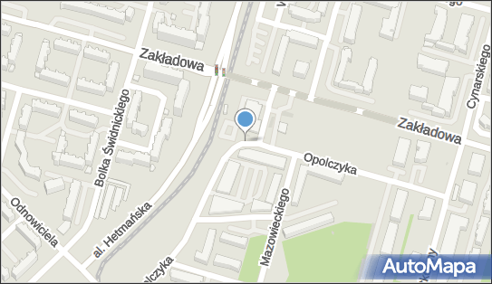 Paczkomat InPost LOD32A, Opolczyka 17, Łódź 92-414