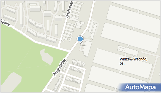 Paczkomat InPost LOD34BAPP, Augustów 6, Łódź 92-411