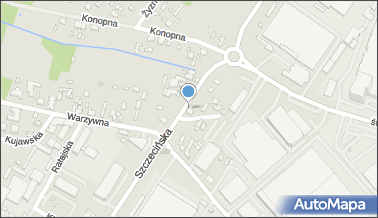 Paczkomat InPost LOD41A, Szczecińska 77, Łódź 91-222