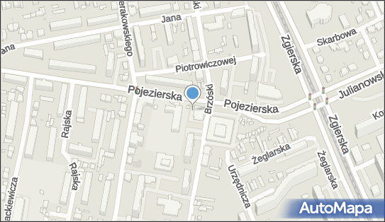 Paczkomat InPost LOD42N, Brzóski 42, Łódź 91-321