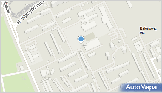 Paczkomat InPost LOD45A, Popiełuszki 13B, Łódź 94-052