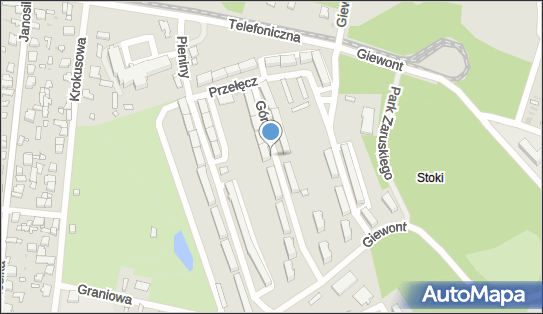 Paczkomat InPost LOD53BAPP, Górska 14, Łódź 92-114