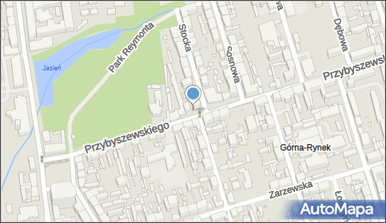 Paczkomat InPost LOD55N, Przybyszewskiego 14, Łódź 93-189