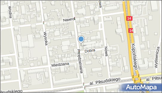 Paczkomat InPost LOD69N, Przędzalniana 34, Łódź 90-035