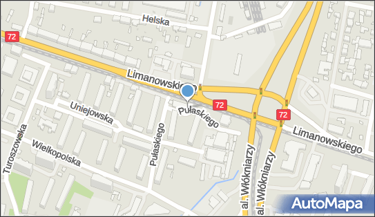 Paczkomat InPost LOD75M, Limanowskiego 170, Łódź 91-027