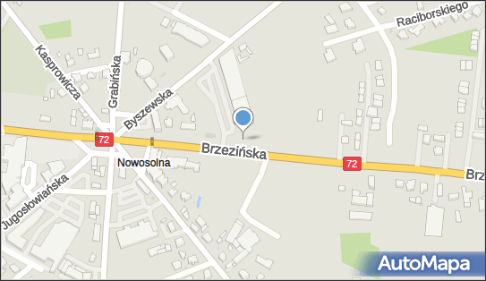 Paczkomat InPost LOD78N, Brzezińska 292, Łódź 92-770