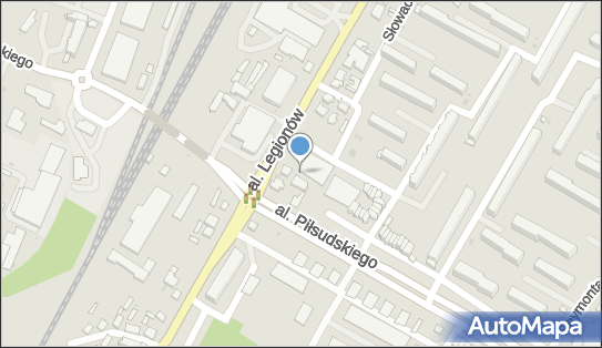 Paczkomat InPost LOM06BAPP, Al. Legionów 105, Łomża 18-400