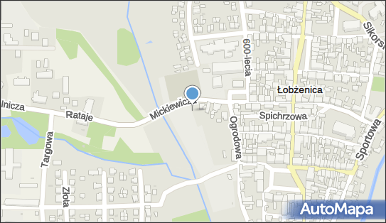 Paczkomat InPost LOZ02M, Mickiewicza 13, Łobżenica 89-310