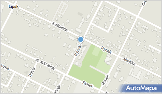 Paczkomat InPost LPS01A, Rynek 21, Lipsk 16-315