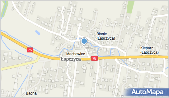 Paczkomat InPost LPY01BAPP, Łapczyca 661, Łapczyca 32-744