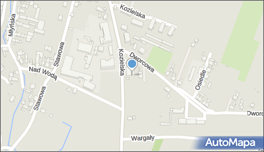 Paczkomat InPost LSC02BAPP, Dworcowa 2, Leśnica 47-150