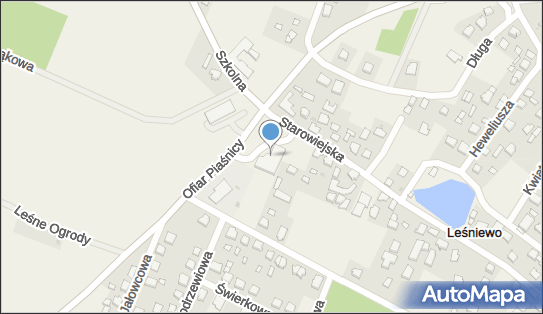 Paczkomat InPost LSO01HP, Starowiejska 2, Leśniewo 84-106