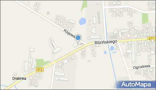 Paczkomat InPost LSV01M, Ks. Blizińskiego 94a, Lisków 62-850