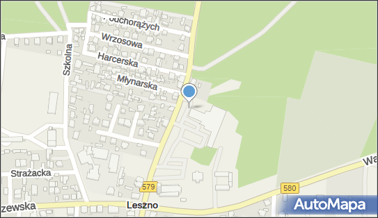 Paczkomat InPost LSZ01M, Partyzantów 2, Leszno 05-084