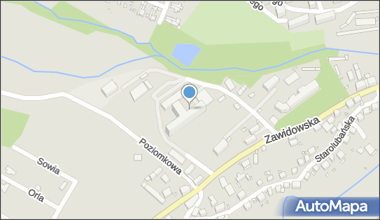 Paczkomat InPost LUA01HP, Zawidowska 4, Lubań 59-800