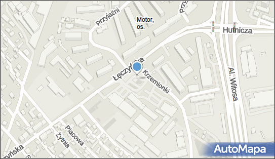 Paczkomat InPost LUB03ML, Łęczyńska 45, Lublin 20-313