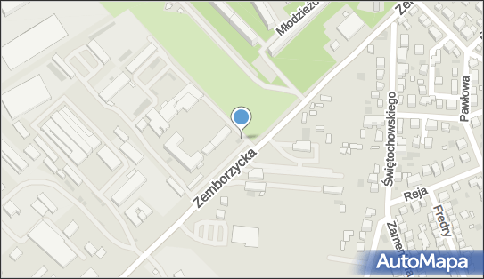 Paczkomat InPost LUB129M, Zemborzycka 53, Lublin 20-445