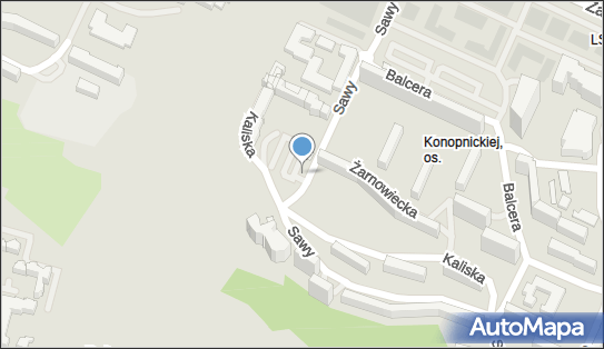 Paczkomat InPost LUB17APP, Sawy 7, Lublin 20-632