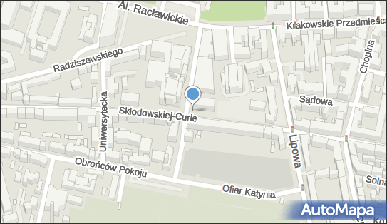 Paczkomat InPost LUB27BAPP, Marii Curie-Skłodowskiej 3, Lublin 20-029