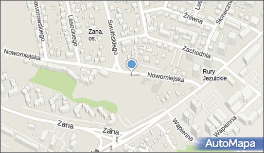 Paczkomat InPost LUB27M, Nowomiejska 16, Lublin 20-619