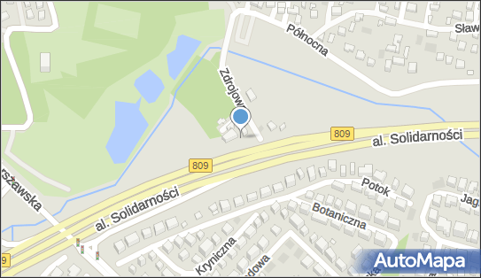 Paczkomat InPost LUB30BAPP, Zdrojowa 6, Lublin 20-809