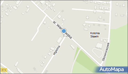 Paczkomat InPost LUB33BAPP, Aleja Warszawska 106, Lublin 20-824