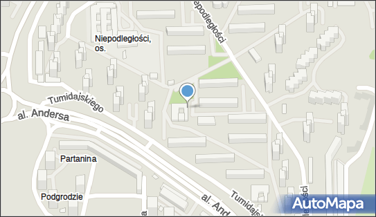 Paczkomat InPost LUB62M, Tumidajskiego 18A, Lublin 20-247