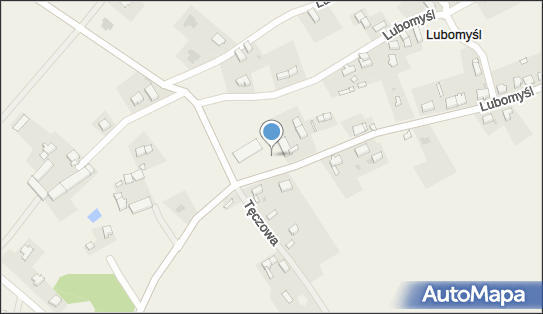 Paczkomat InPost LUBO01M, Lubomyśl 18 A, Lubomyśl 68-200