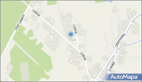 Paczkomat InPost LUBX01BAPP, Leśna 20, Lubnów 55-120