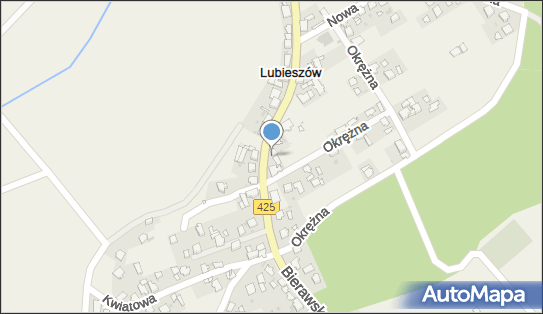 Paczkomat InPost LUBZ01BAPP, Bierawska 41, Lubieszów 47-244