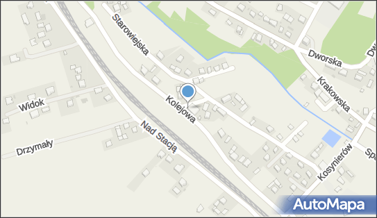 Paczkomat InPost LUC01BAPP, Kolejowa 9, Łuczyce 32-010