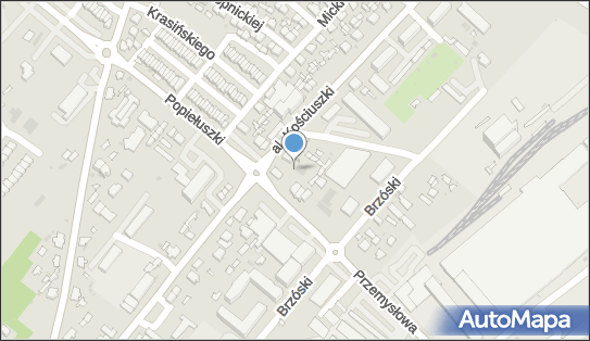 Paczkomat InPost LUK03M, Kościuszki 40, Łuków 21-400