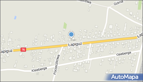 Paczkomat InPost LUK08M, Łapiguz 46, Łuków 21-400