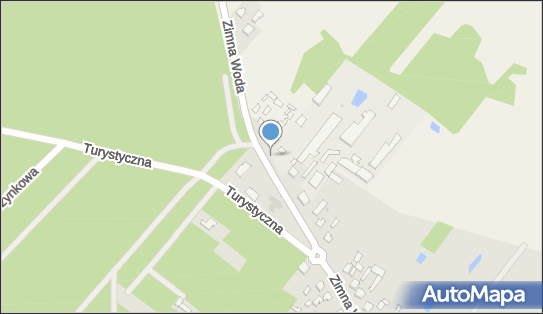 Paczkomat InPost LUK09M, Zimna Woda 114B, Łuków 21-400