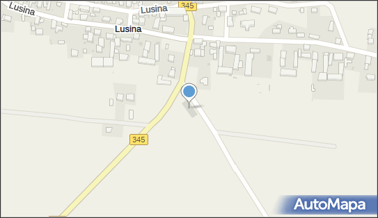 Paczkomat InPost LUSI01BAPP, Lusina 24B, Lusina 55-340