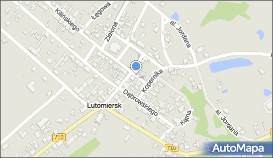 Paczkomat InPost LUT02M, Tadeusza Kościuszki 1, Lutomiersk 95-083