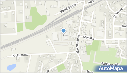 Paczkomat InPost LUZ01A, Ofiar Stutthofu 14, Luzino 84-242