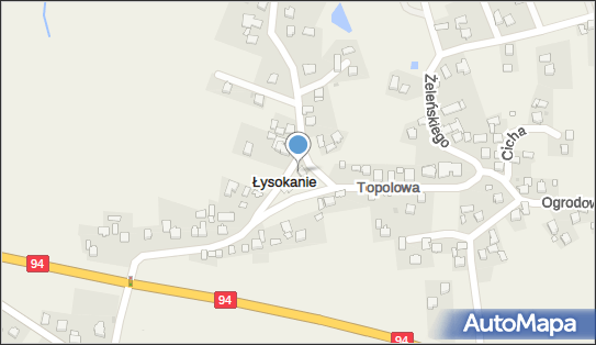 Paczkomat InPost LYN01APP, Łysokanie 120, Łysokanie 32-015