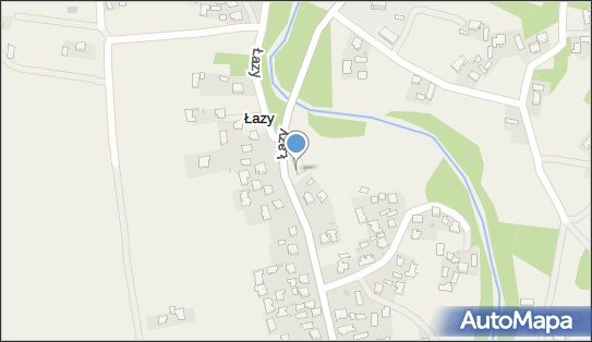 Paczkomat InPost LZAY01N, Łazy 182, Łazy 37-550