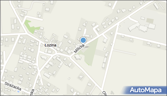 Paczkomat InPost LZI01M, Milicka 4, Łozina 55-095