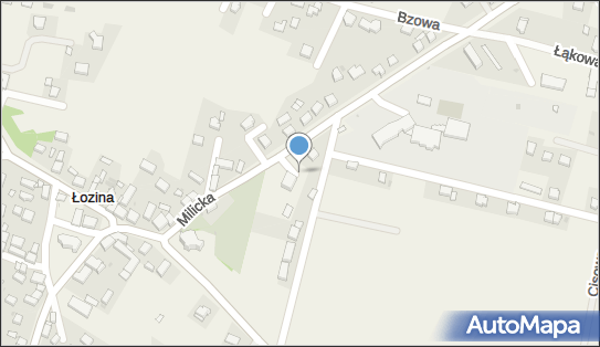 Paczkomat InPost LZI01M, Milicka 4, Łozina 55-095