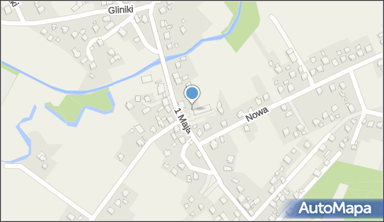 Paczkomat InPost LZS01M, 1 Maja 134, Godów 44-340