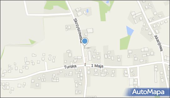 Paczkomat InPost MAN02M, Skrzyszowska 12 A, Mszana 44-325