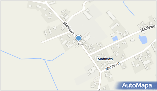 Paczkomat InPost MANI01G, Maniewo 7b, Maniewo 64-605