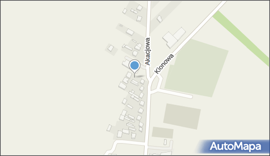 Paczkomat InPost MAQ01M, Akacjowa 21, Maków 96-124