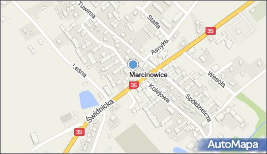 Paczkomat InPost MCO02M, Świdnicka 2, Marcinowice 58-124