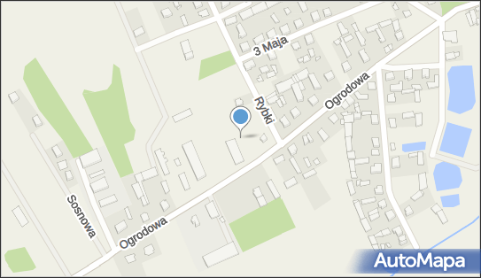 Paczkomat InPost MDN03M, Ogrodowa 18C, Miedzna 07-106