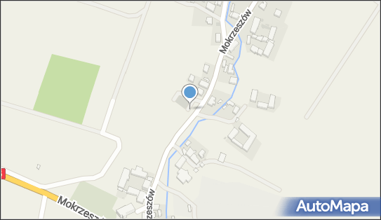 Paczkomat InPost MEO01M, Mokrzeszów 105D, Mokrzeszów 58-160