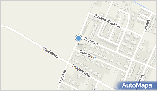 Paczkomat InPost MEQ01A, Akacjowa 1, Mędłów 55-020